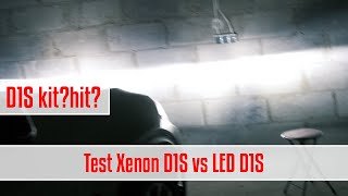 Test XENON D1S vs LED D1S - co lepsze?