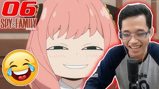 ANYA'S ELEGANT SMILE!😂😂😂 | SPY x FAMILY Episode 6 Reaction & Review Project