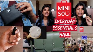 MINISO HAUL |Everyday essentials| Product reviews. |Riya Thomas|