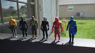 GI Joe Limited Edition Set of 6 Figures - Dollar Tree Find - Snake Eyes Movie - Mini Figures 2021