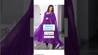 Anarkali kurta Sets.. #anarkali #aesthetic #fashion #trending #ytshorts #shorts #myntra