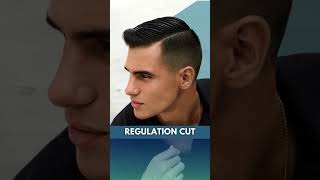 Top Military Haircuts for Men 2024: Regulation Cut  #haircut #menstyle #barber #menswinterfashion