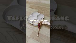 Teflon 4 lubang super praktis #perabotanrumahtangga #youtubeshorts #shorts #teflonantilengket