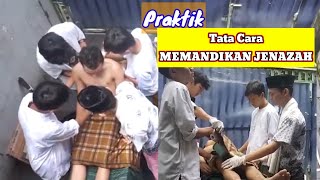 Praktik Tata Cara Memandikan Jenazah