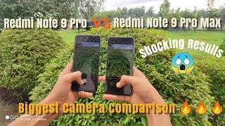 Redmi Note 9 Pro vs Redmi Note 9 Pro Max | Biggest Camera Comparison | Shocking Result | Don't Buy?