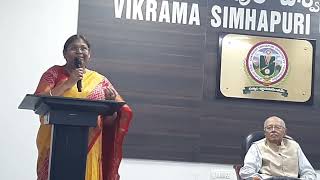 HONORABLE VICE CHANCELLOR PROF.G.M.SUNDARAVALLI H ON THE OCCASSION OF FIRST VC PROF.C.R. V.RAO