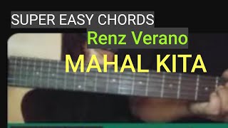 MAHAL KITA GUITAR CHORDS | GUITAR TUTORIAL #MAHALKITA #RENZVERANO