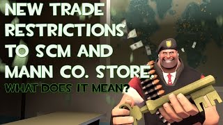 TF2: New Trade Restrictions - Beware  Before Buying