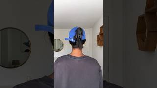 Claw Clip Style With A Hat 🧢 #clawcliphairstyles #hairvideo #hairstyle #hairhacks