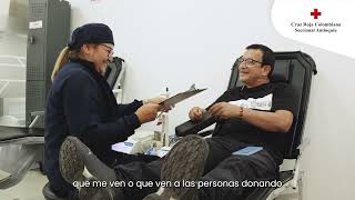 Testimonio Carlos, Donante de Sangre