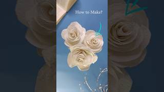 How To Make Paper Roses Bouquet with Paper Towels #DIY #papercraft #paperflower