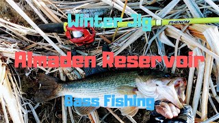 1st Time at Almaden Reservoir - Winter BASS Jig FISHING - UNCUT w/Breakdown!!!