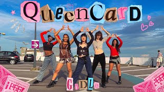 [KPOP IN PUBLIC] (G)-IDLE (여자)아이들 _ QUEENCARD | Dance Cover by XCROWN from Toulouse, France