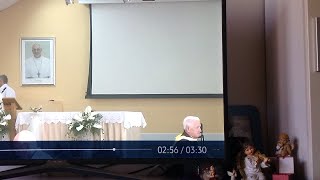 S. Messa da Medjugorje, 3.giorno S. sacerdoti celebra Don Ivan della com. Cenacolo