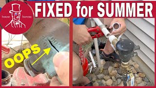 Broken Backflow Valve Repair - Install New Backflow Preventer Valves