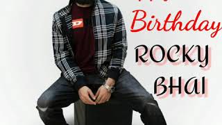 Rocky Bhai (Yash) || Happy Birthday Boss|| whatsup status || #Rockybhai #yash #rocky #whatsup