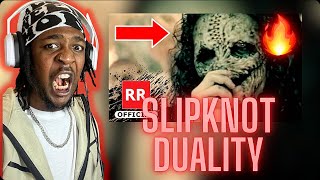 FIRST TIME HEARING Slipknot - Duality  (REACTION)