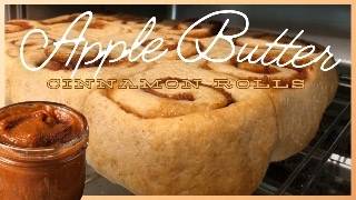 Apple Butter Cinnamon Rolls