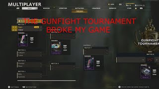 THE NEW GUNFIGHT TOURNAEMENT BROKE MY GAME