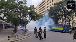 Scary Moment Police Officer Los£s Both Hands After Teargas Canister Exploded #financebill2024