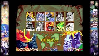 Darkstalkers The Night Warriors - Arcade Mode - Bishamon