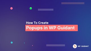 How to Enable Guide Popup Menu with WP Guidant | WPCommerz