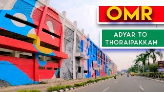 Chennai OMR IT Expressway | Old Mahabalipuram Road chennai | Chennai OMR Road Video #omrchennai