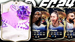 TOTS REAL MADRID & 2 ICON PP DE MARE ANGAJAMENT PE FC24 ROMANIA!