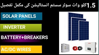 1.5 KW  Solar System | Solar System Installation for Home | Solar Innovation.