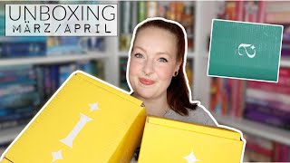 UNBOXING MÄRZ & APRIL 2024 - illumicrate & afterlight | reading with Maren