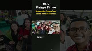 OMK KSSA MENGUCAPKAN SELAMAT MEMASUKI HARI MINGGU PALMA/PEKAN SUCI MIN 02 APRIL 2023 😊🙏