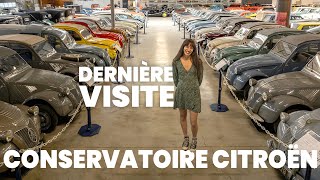 Je visite le Conservatoire Citroën avant sa fermeture définitive