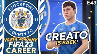 STAR PLAYER IS RE-SIGNED! | FIFA 23 YOUTH ACADEMY CAREER MODE | STOCKPORT (EP 43)