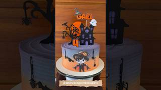 Halloween cake 🎃 #cakedecorating #cake #cakevideo #cakes #cakedesign #cakeideas #cakedecoration