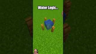 Minecraft Water Logic😂 (はいよろこんで)