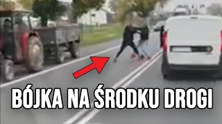 Bójka kierowców na drodze w Broszkowie!