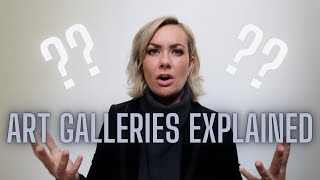 WHAT IS AN ART GALLERY?: What does an art gallery do for an artist...art galleries explained!