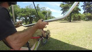 treino COM TRIKE  em pista de chao batido