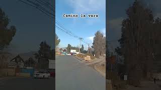 Trayecto en un camino de la comuna de San Bernardo