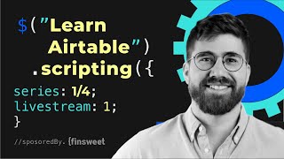 Learn Airtable scripting #1: basics & removing duplicates with Giovanni Briggs