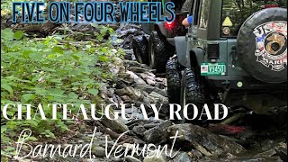 Chateauguay Road Jeep Ride, After Vermont Summer Flooding