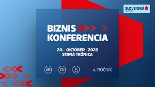 Slovenská sporiteľňa: Biznis konferencia 2022 | pozvánka