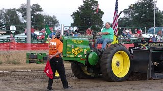 Illinois Tractor Pulling Association: August 27, 2024 DuQuoin, Illinois 5,500 lb  Antique