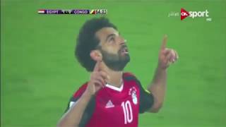 اهداف مصر والكونغو 2-1 - مصر فى كاس العالم  - جنون وبكاء مدحت شلبى