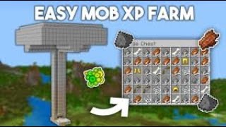 Minecraft: EASY MOB XP FARM TUTORIAL! 1.21 (Without Mob Spawner) #minecraft #xpfarm #popular