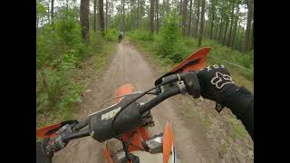 Deep mud at Sandstone trail Kisatchie National Forest | Louisiana