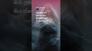 මගෙ සතුටකදී නුඹ පාන සිනා ❤️ #slowed #vocals #sinhalamusic #whatsappstatus #mood #vibes #shorts