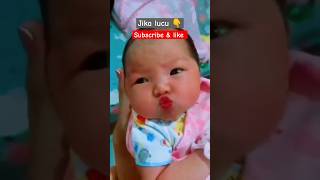 BAYI LUCU LIHAT REAKSINYA 😁😁