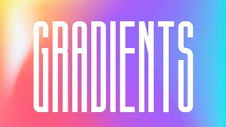 Trendy mesh gradient colours