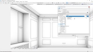 Карта AO в Cinerender ARCHICAD